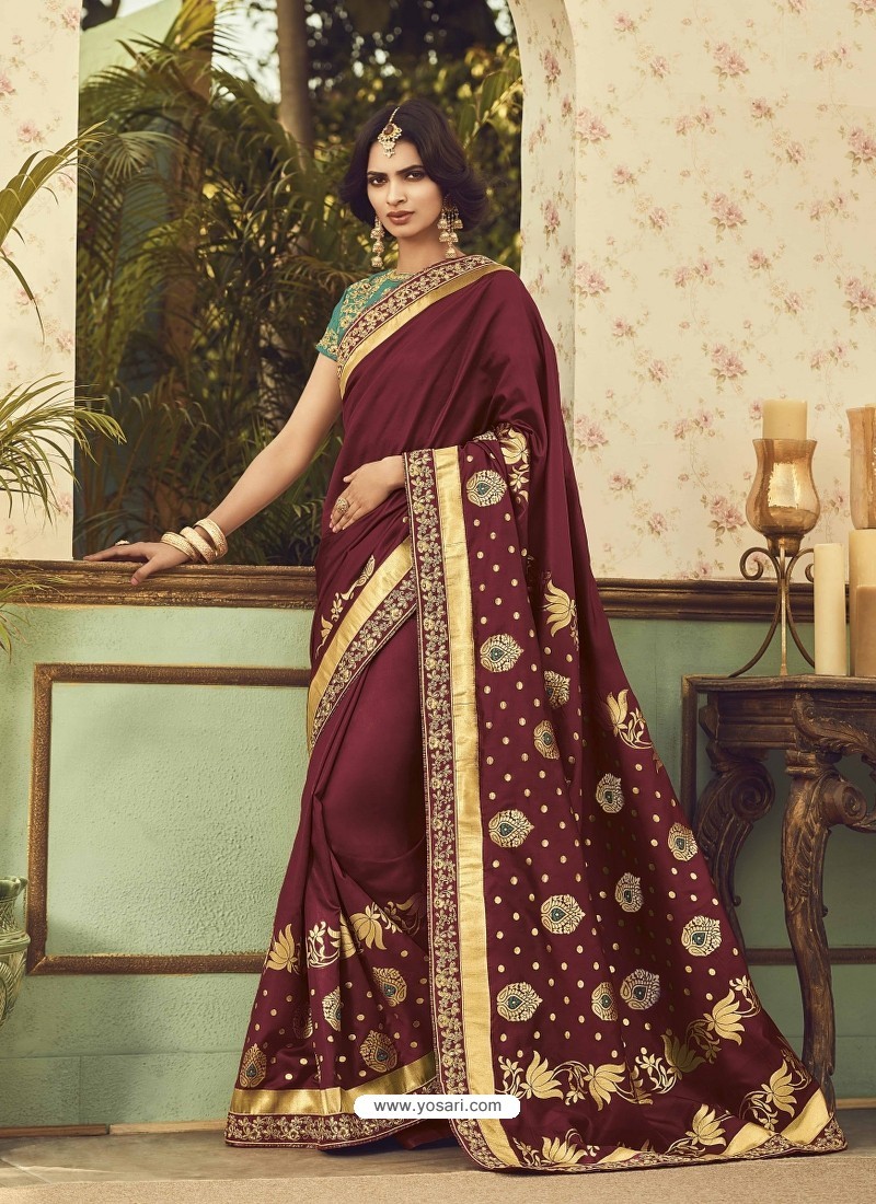 Buy Unique Shoper Woven Kanjivaram Jacquard, Pure Silk Red Sarees Online @  Best Price In India | Flipkart.com