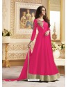 Designer Pink Silk Embroidered Suit