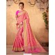 Awesome Peach Patola Silk Saree