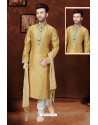 Trendy Beige Banglori Silk Kurta Pajama