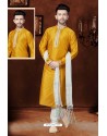Superb Mustard Banglori Silk Kurta Pajama