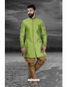 Classic Green Art Silk Kurta Pajama