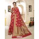 Classic Red Banarasi Silk Saree
