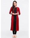Lovely Red Party Wear Kurti