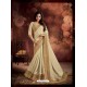 Cream Border Work Silk Saree