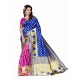 Fashionistic Royal Blue Silk Saree