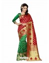 Traditional Red Silk Saree