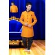 Fashionistic Orange Silk Sherwani