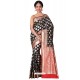 Magnificent Black Banarasi Silk Saree