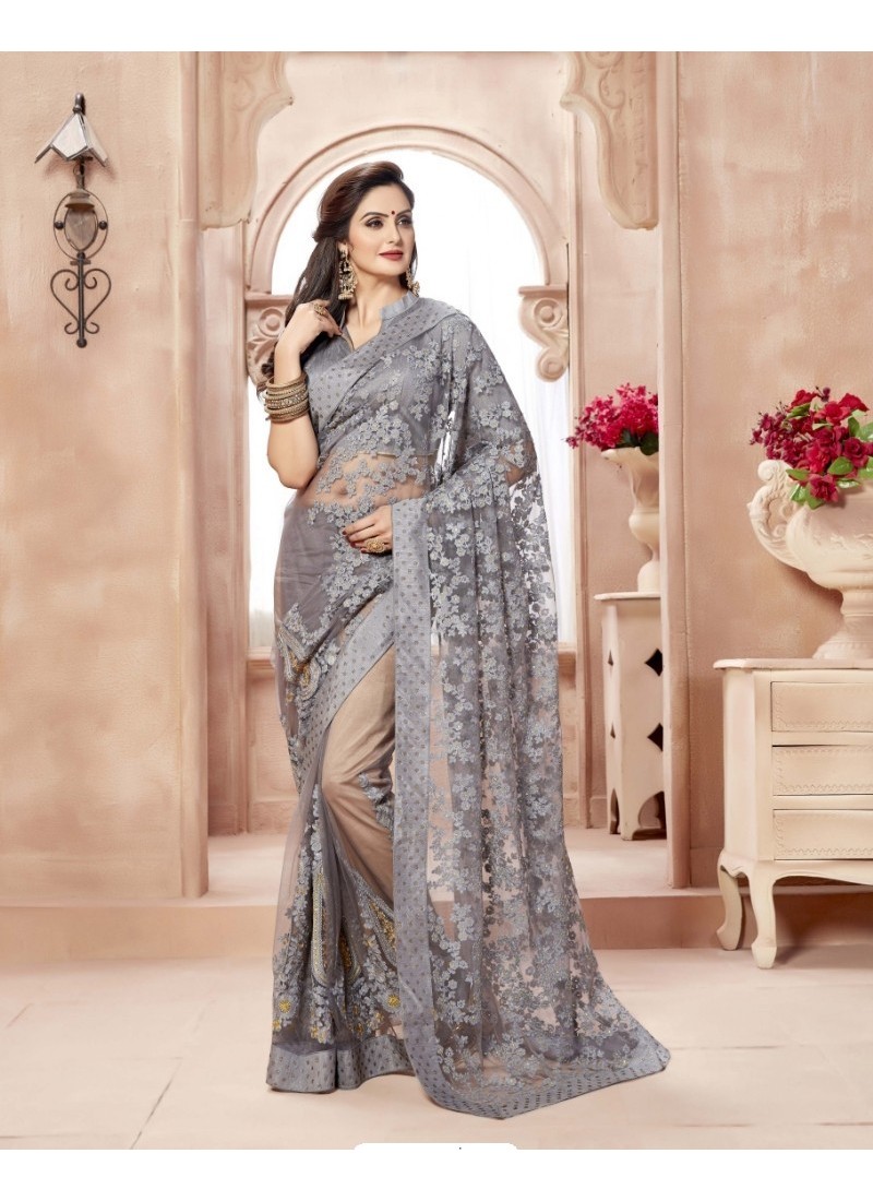modern sarees for party