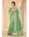 Desirable Green Zoya Art Silk Saree