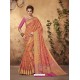 Traditional Orange Silk Saree