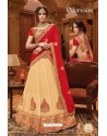 Fab Cream Silk Lehenga Choli