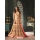 Baby Pink Net Embroidered Floor Length Suit
