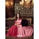 Light Pink Embroidered Floor Length Suit