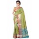 Lustrous Multi Colour Banarasi Silk Saree