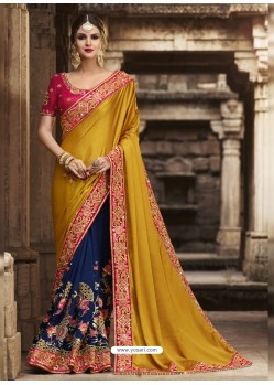 Marvelous Multi Colour Silk Saree
