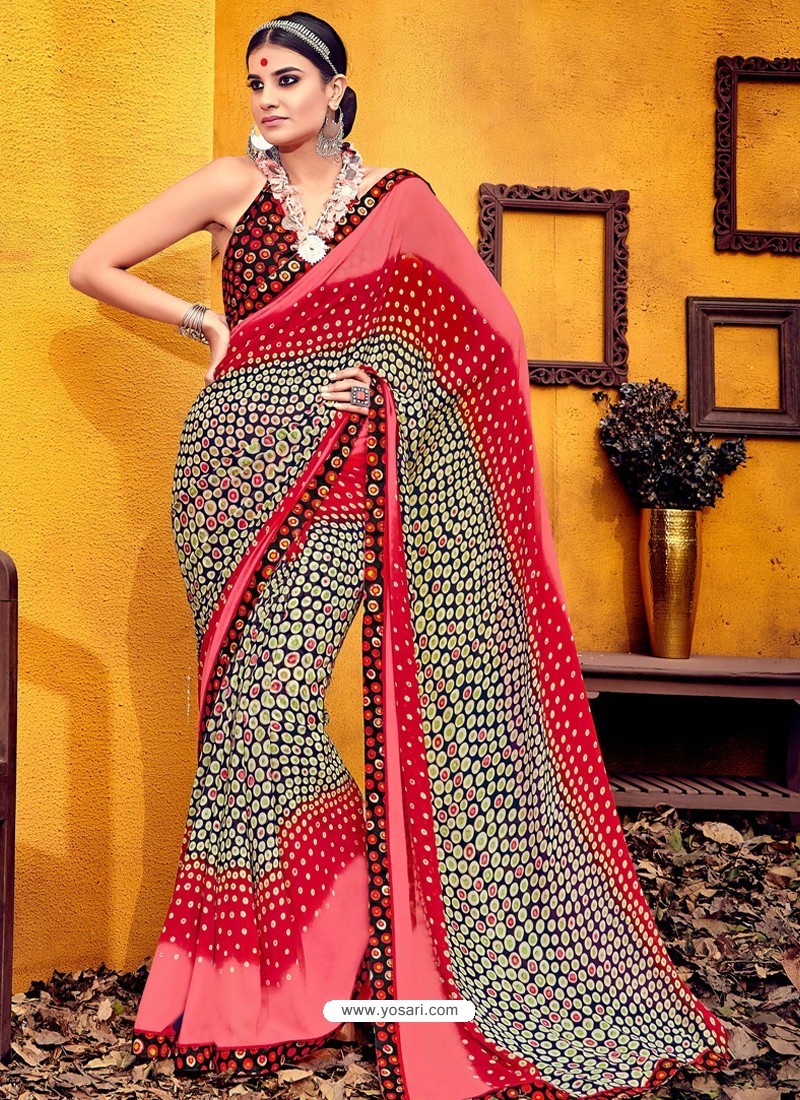 Buy Attractive Multi Colour Weight Less Casual Saree | Casual Sarees