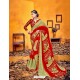 Pretty Olive Green Weight Less Casual Saree