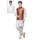 Fashionable White Linen Kurta Pajama