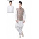 Attractive White Linen Kurta Pajama