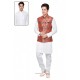 Heavenly White Linen Kurta Pajama