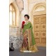 Unbelievable Green Banarasi Silk Saree