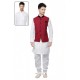 Deserving White Linen Kurta Pajama