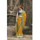 Lovely Mustard Munga Silk Saree