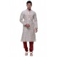 Latest White Silk Kurta Pajama