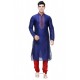 Markable Blue Silk Kurta Pajama