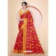 Wine Kota Silk Cotton Casual Saree