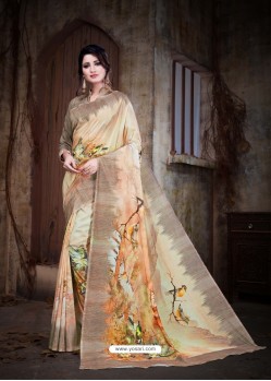 Multi Colour Cotton Silk Saree