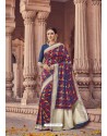Multi Colour Banarasi Silk Saree