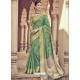 Green Banarasi Silk Saree