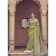 Green Banarasi Silk Saree