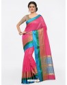 Rani Cotton Silk Jacquard Saree