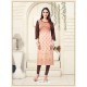 Baby Pink American Crepe Kurti