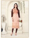 Baby Pink American Crepe Kurti