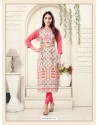 Off White American Crepe Kurti