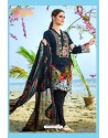 Black Cambric Embroidered Suit