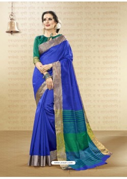 Royal Cotton Handloom Silk Woven Work Saree