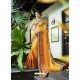 Yellow Fancy Fabric Embroidered Saree