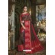 Coffee Cotton Silk Saree