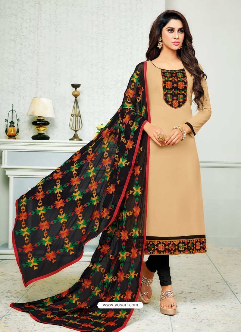 Dress material with cotton top & block kalamkari bottom with mull block  kalamkari dupatta Price: 670/… | Easy trendy outfits, Dress materials,  Cotton kurti designs