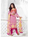 Ayesha Takia Pink Cotton Salwar Kameez