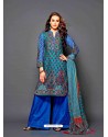 Multicolor Lawn Cotton Pakistani Suit