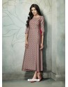 Nice Looking Cotton Embroidered Kurti