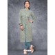 Glowing Printed Party Wear Kurti