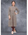 Lovely Cotton Printed Party Wear Kurti